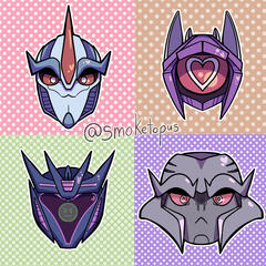 Transformers Prime Sticker Series